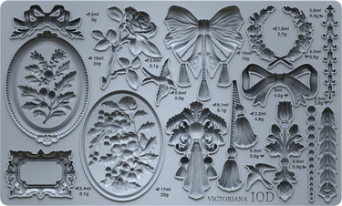 Victoriana 6x10 IOD Mould™ - Iron Orchid Designs